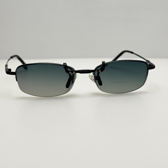 Zenni 461821 Eyeglasses Eye Glasses Frames With Sunglass Clip - Picture 1 of 6